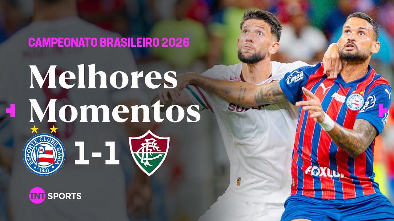 GOLAÇO DE JOHN KENNEDY E FALHA DA DEFESA! BAHIA 1X1 FLUMINENSE - MELHORES MOMENTOS - BRASILEIRÃO