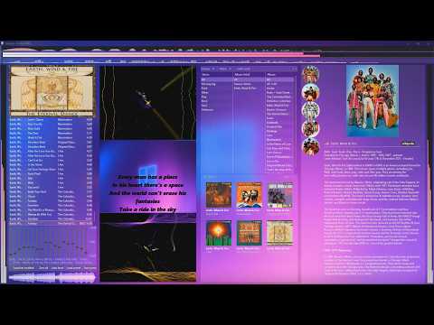 Earth Wind and Fire, Fantasy FooBar2000 Theme Showcase