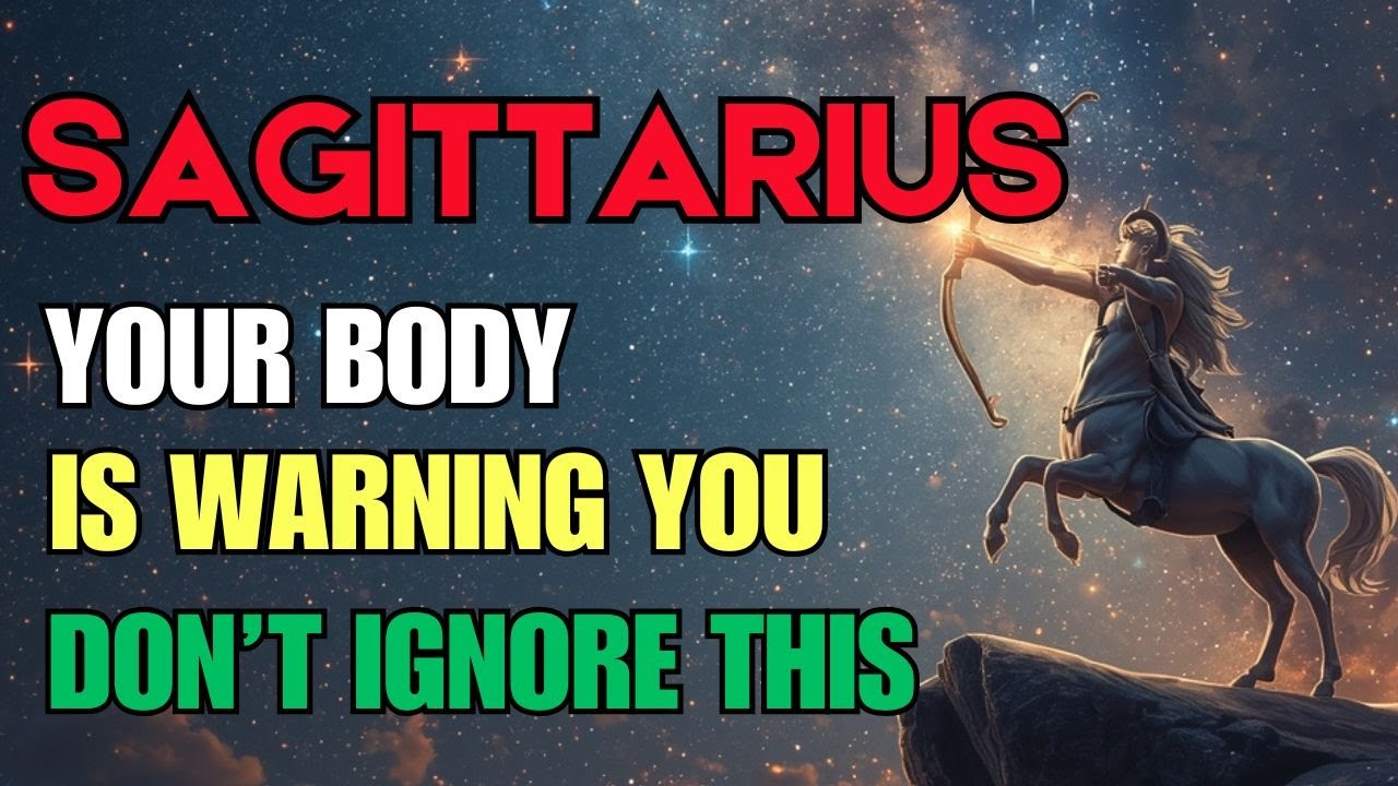 SAGITTARIUS ♐ WARNING — Ignoring These Signs Could Lead You to the Hospital