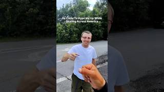 He Came To Hype Me Up While Skating Across America