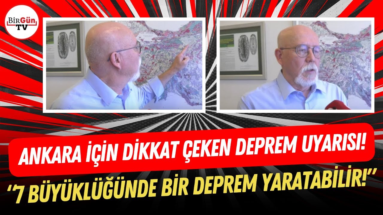 Güvenli bilinen Ankara için dikkat çeken deprem uyarısı: “7 büyüklüğünde bir deprem yaratabilir!”