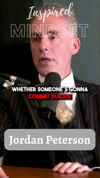 Spot SUICIDAL TENDENCIES - JORDAN PETERSON #jordanpeterson #motivation #inspiration #suicide