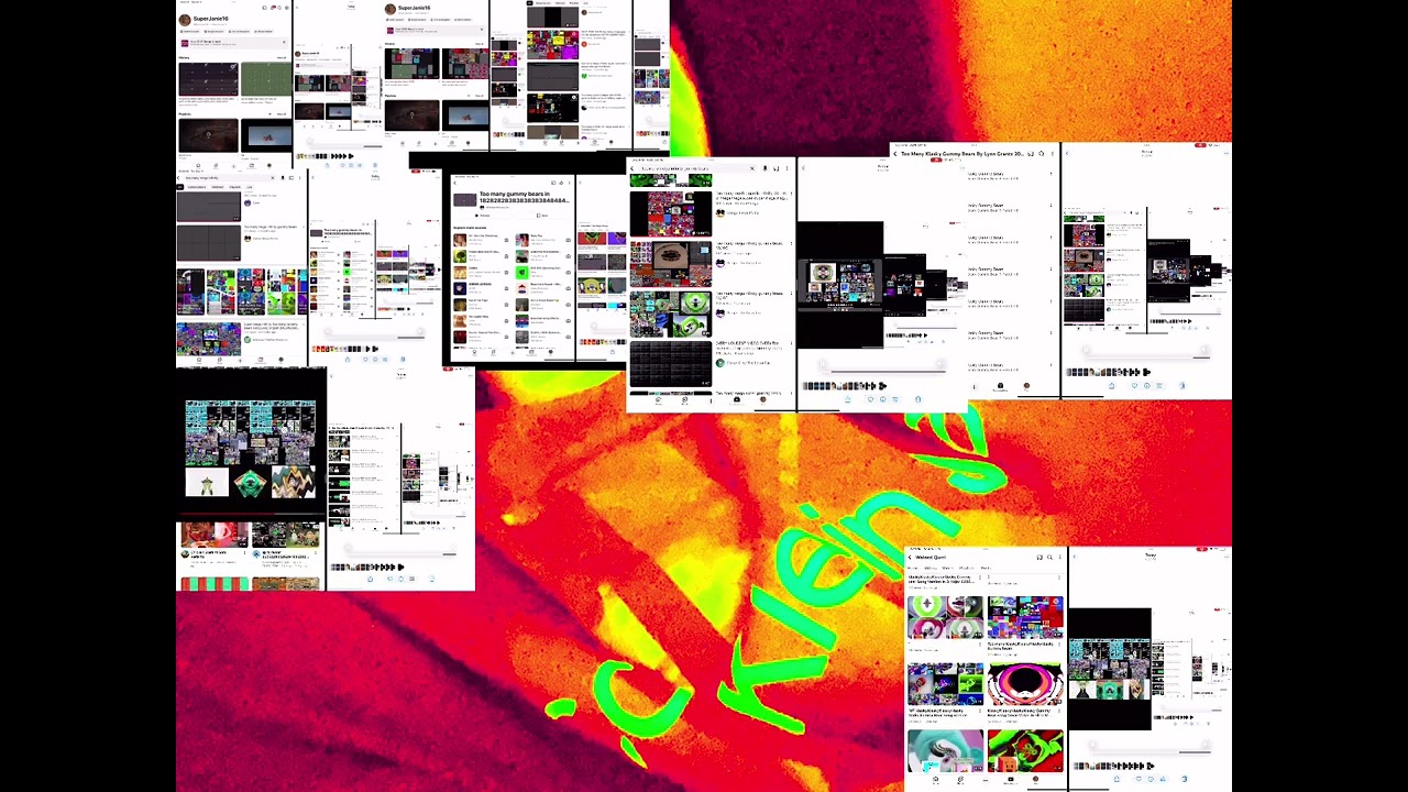 TOO MANY GUMMY BEARS 345/40001