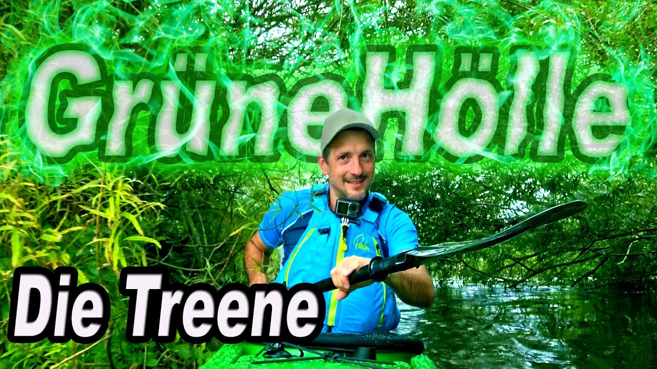Kajaktour auf der Treene mit dem Natseq durch Die Grüne Hölle ;-)