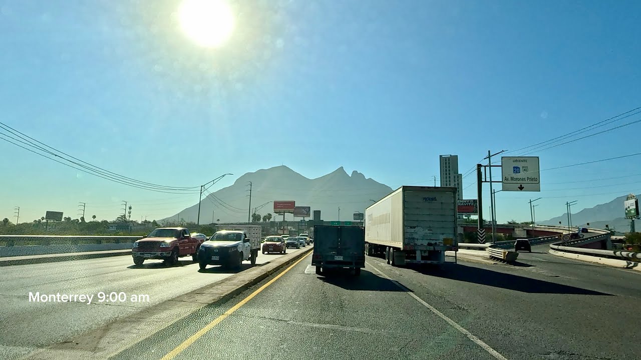 Monterrey [9:00 am] Drive | [25c / Warm] | 4K