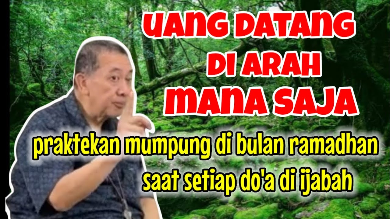 UANG AKAN DATANG DI ARAH MANA SAJA