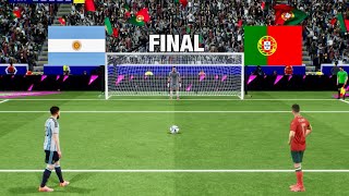 MESSI vs RONALDO | PORTUGAL vs ARGENTINA PENALTY SHOOTOUT | ARG vs POR MATCH