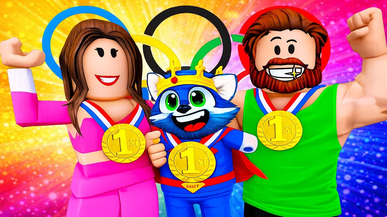 MOJE OLYMPIJSKÁ RODINA v Roblox Brookhavenu!