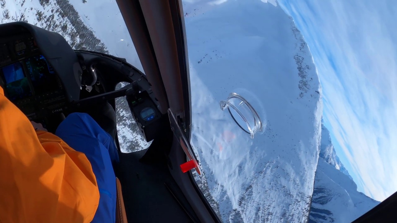 Flying an AS350 B3e Helicopter at Bella Coola Heli Sports, BC
