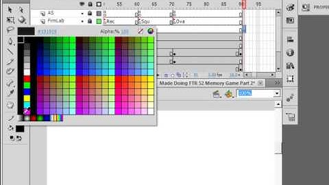 Flash Tutorial Request 53 Memory Game Part 3
