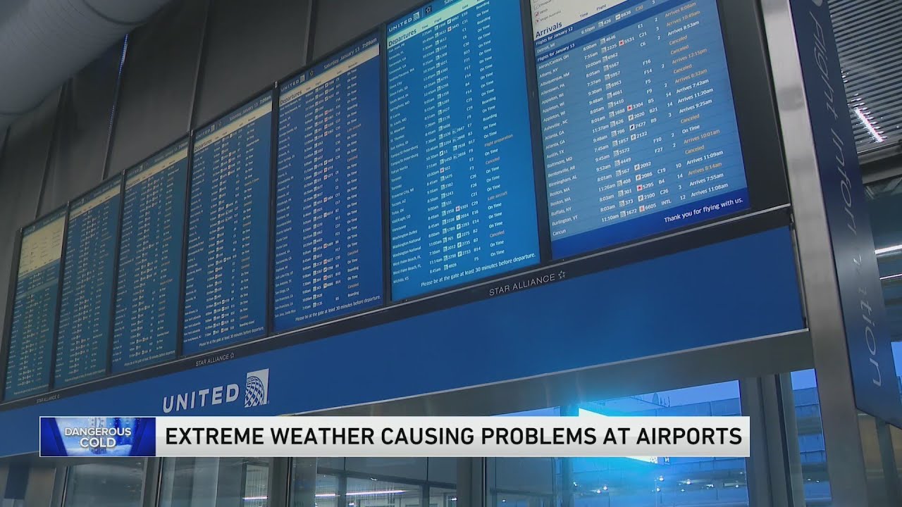 Over 70 flight cancellations at Chicago airports Sunday