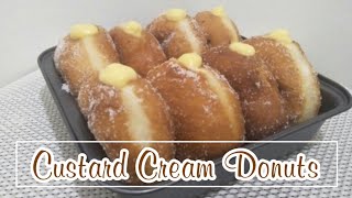 Custard Cream Donuts ( Vanilla )