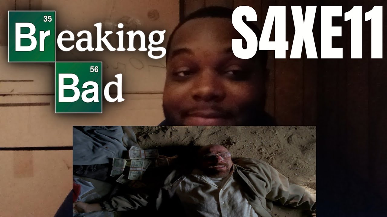 Breaking Bad S4XE11 Crawl Space Reaction