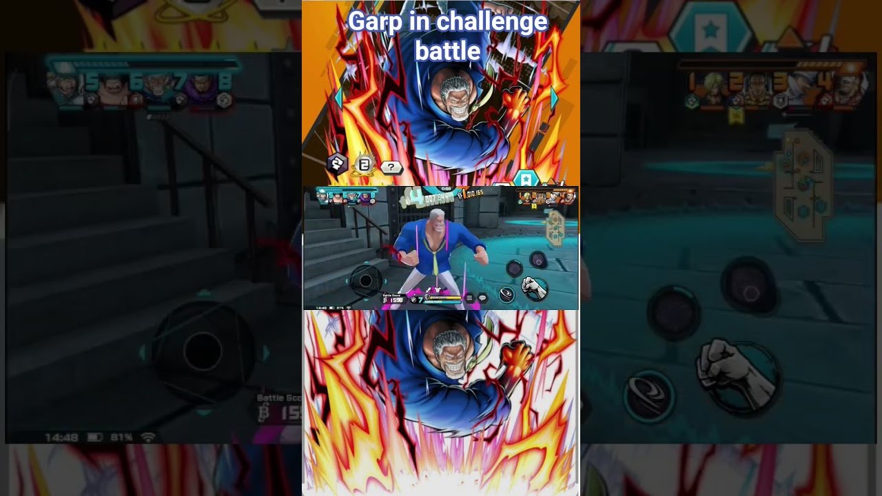 Trying to Play EX Garp in Challenge Battle 