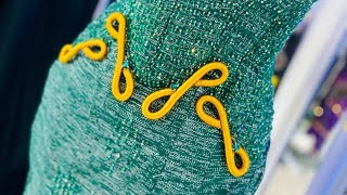 Surface cording using barker rod and embroidery thread screenshot 4