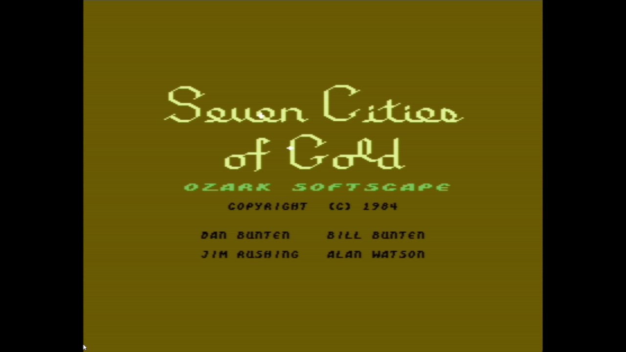 Seven cities of gold - C64