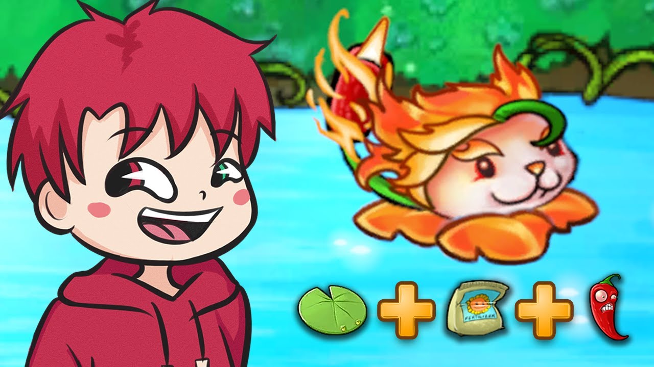 OGNISTA KOT-ROŚLINA RATUJE GRĘ 😼 Plants vs Zombies FUSION