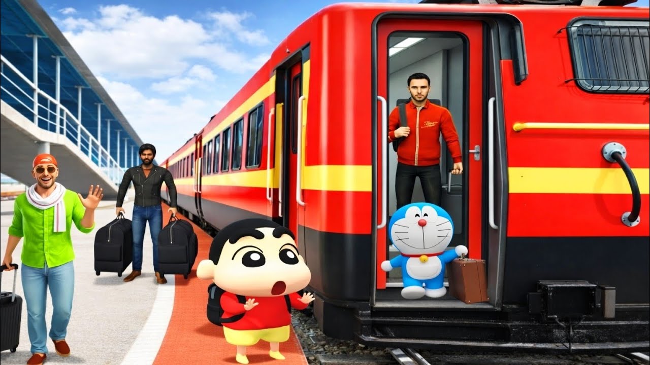 🤔 Aaj Uncle Kyun Gaon Le Gaye? 🚜🏡 | Franklin Shinchan & Doraemon 😱✨ | Indian Theft Auto Simulator 🎮