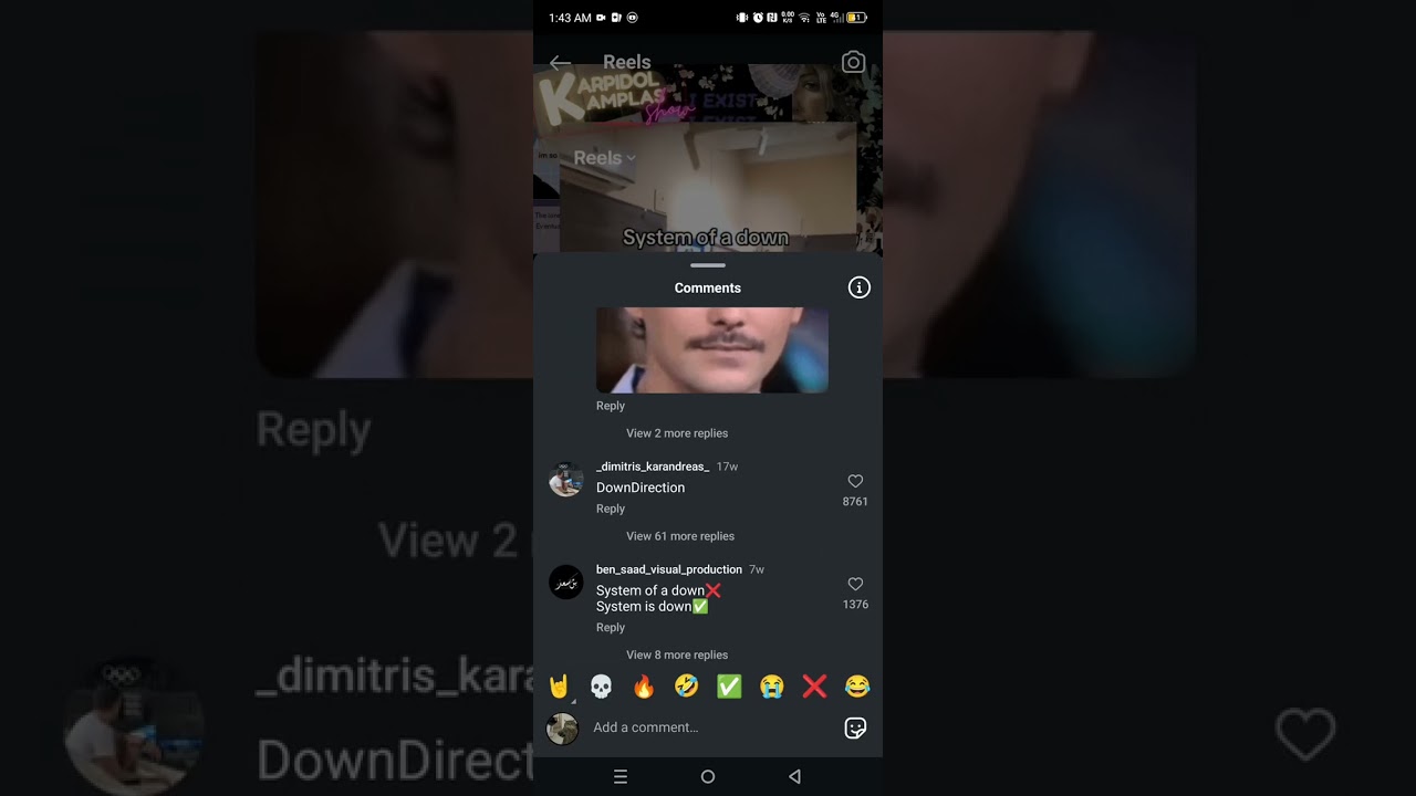 The comment section in Instagram was too savage 