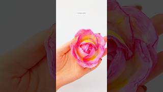 Pink Tissue Paper Rose Craft Adorable & Easy Dont Miss More