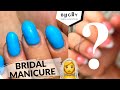 Are We Leaving Them Natural? | Stunning Bridal Manicure 💍