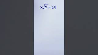 Nice Exponential Equation
