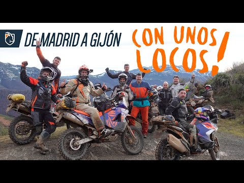 De Madrid a Gijón ¡CON UNOS LOCOS! | Cabras Sobre Ruedas