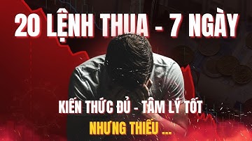 20 Lệnh Thua Crypto & Vàng - 7 Ngày - Setup Tốt, Tâm Lý Vững Là Chưa Đủ...