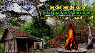 INI DIA!!Sejak Jaman kuno Api bekas tukang pande tak padam tujuh turunan dalam hutan Jawa Timur.