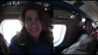 Connie Alvarez SKYDIVES!!!!!