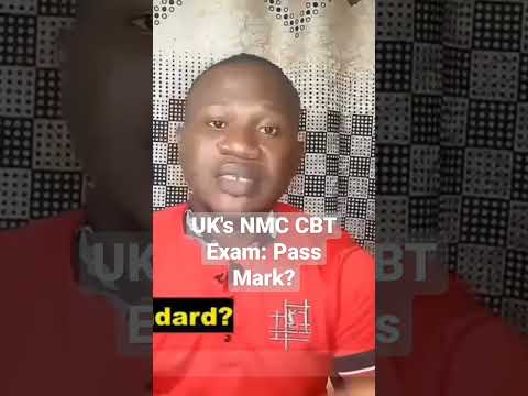The UK's NMC CBT Exam: Pass Mark?