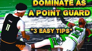 Become A Better Point Guard INSTANTLY! 3 EASY TIPS TO RUN THE BALL! (NBA 2K24 GUIDE)