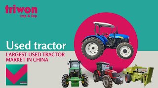 Triwon Used tractor yard-Kubota, New Holland, Massey Ferguson, YTO, Iseki, Fiat, CASE.