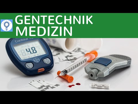 Gentechnik in der Medizin - Beispiel Abitur-Aufgabe Herstellung von Human-Insulin einfach erklärt