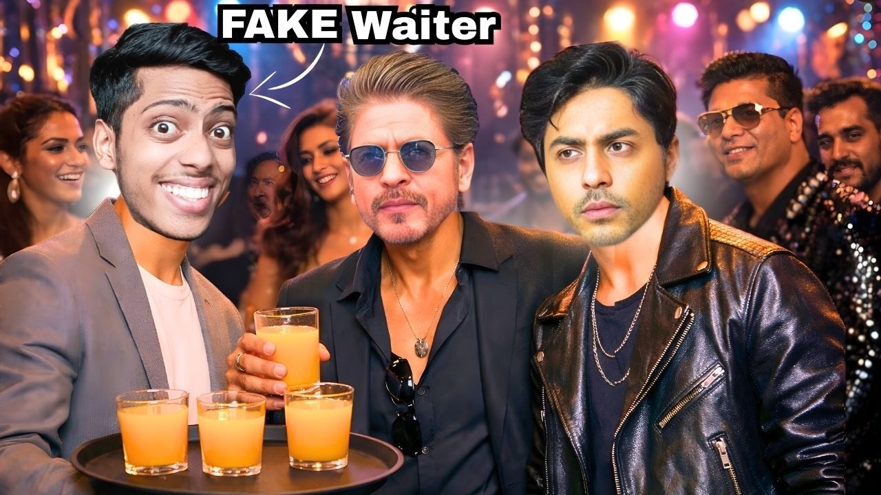 Sneaking into Shahrukh Khan's Private Bollywood Party