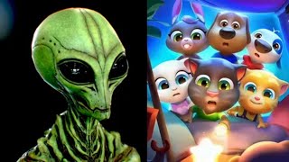 Aliens my talking Tom friends screenshot 2