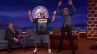 Gabriel Iglesias Teaches Conan DDP YOGA @ TeamCoco