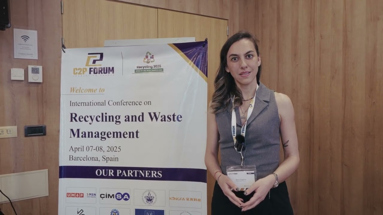 Ayten Caputcu  CIMSA Cement, Turkey | C2P Forum Events | Barcelona | Spain