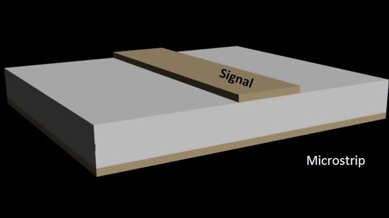 Microstrip vs. Coplanar Waveguides YouTube