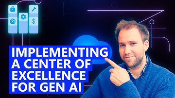 Implementing a Center of Excellence for Generative AI