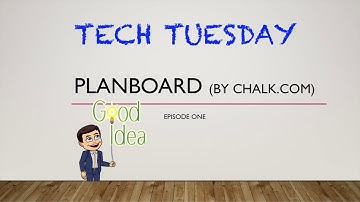 Planboard Tech Tuesday