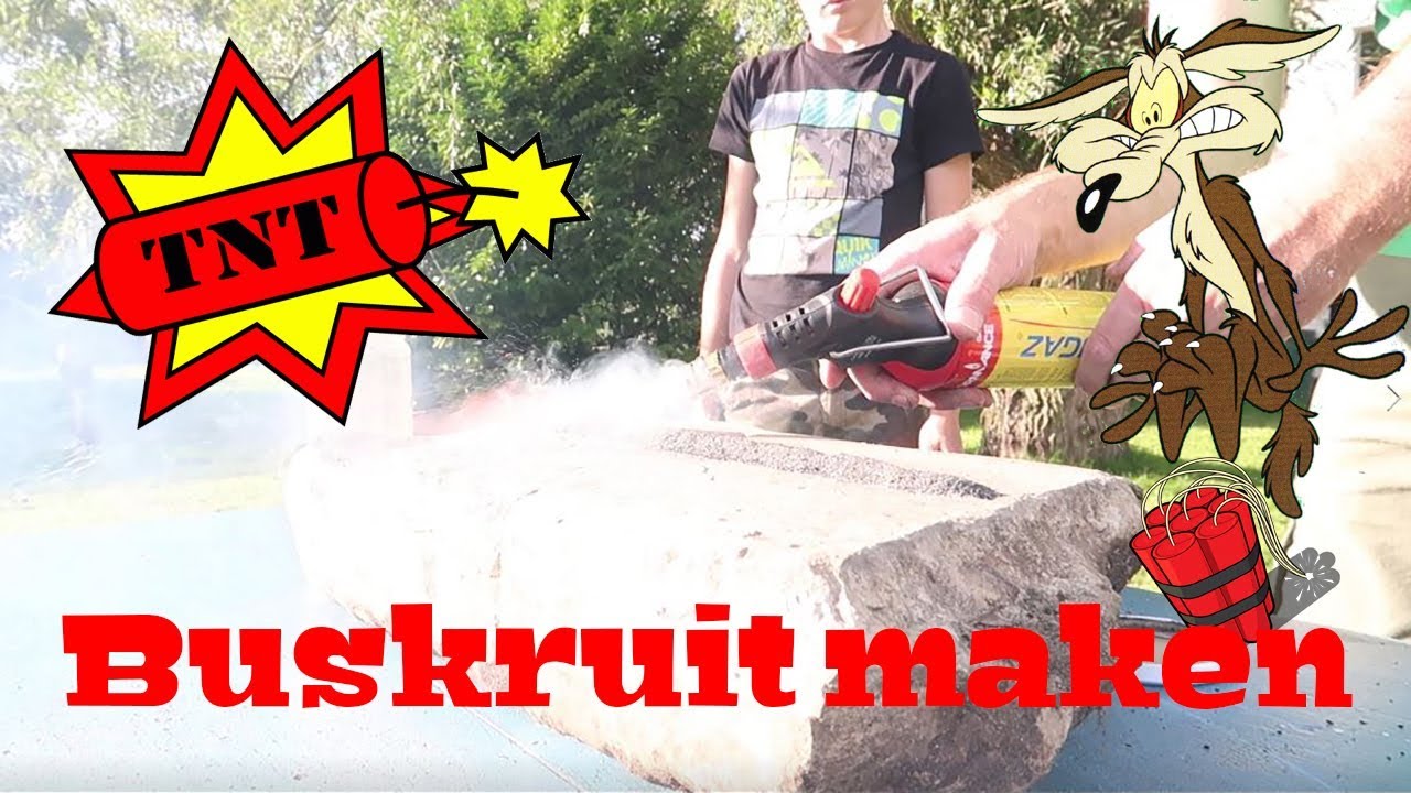 Hoe buskruit maken. Ongelooflijk resultaat!!!!!!!