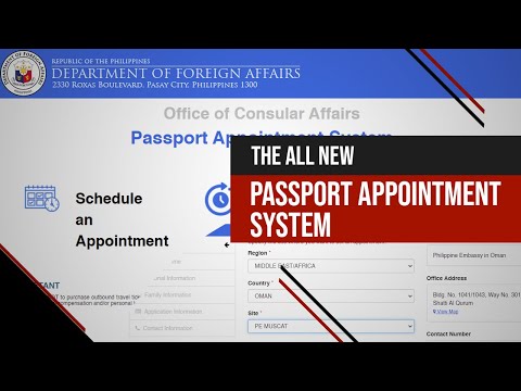 NEW Passport Appointment System, Philippine Embassy Oman