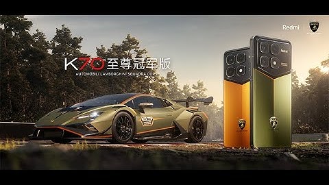 Redmi K70 Ultra Champion Edition official video ​​​