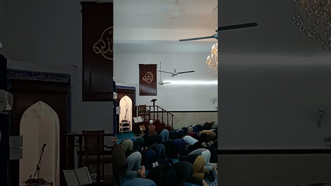 صلاه العشاء والتراويح القارئ نور الدين الحيالي ١٣ ر