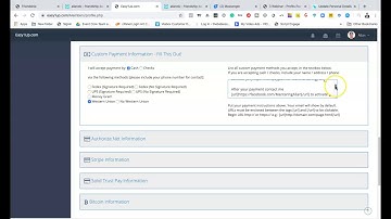 How to Configure Your Easy 1 Up Account Payment Method