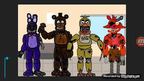 (DC2 FNAF) All Of The Withered Animatronics