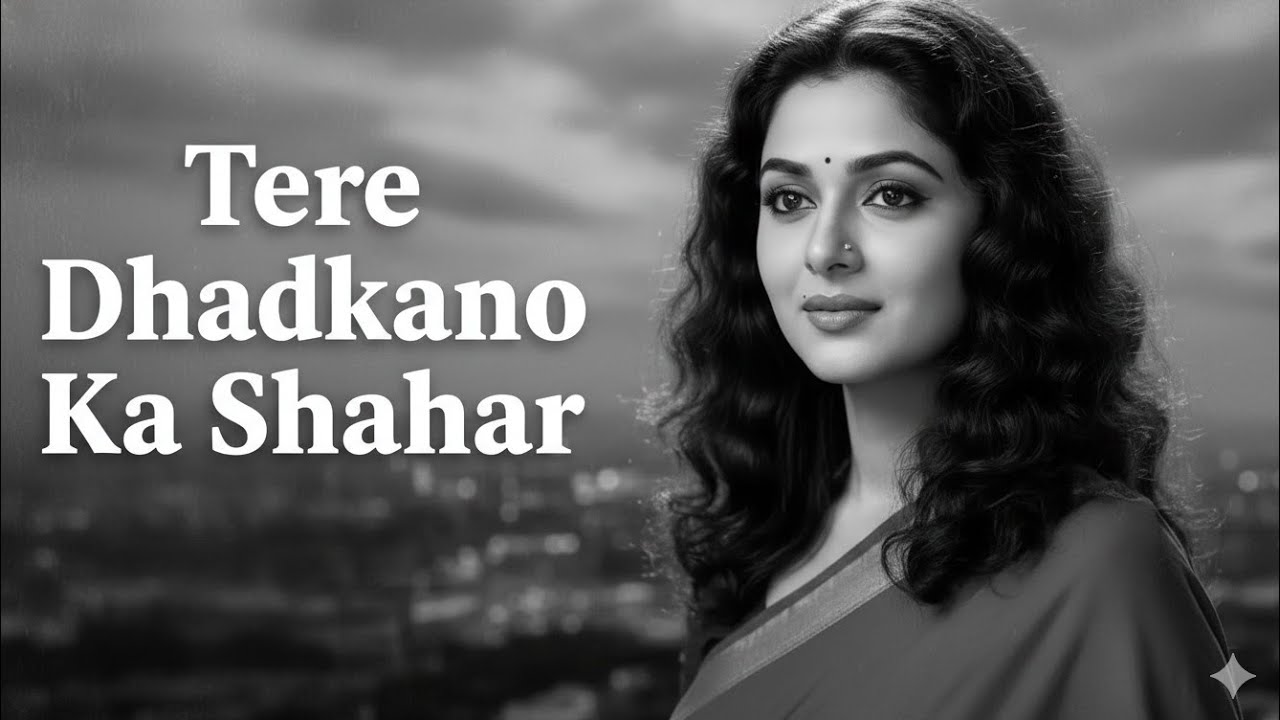 Tere Dhadkano Ka Shahar | Old Hindi Romantic Song | Heart Touching 60s–70s Love Song | Old Hee Gold