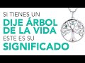 Qu significa el dije del rbol de la vida  qu atraes al usarlo