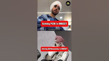 SOLVING GK/REASONING IN IMUCET!😨 | BM MERCHANT NAVY #merchantnavy #buddingmariners #imucet #sailor
